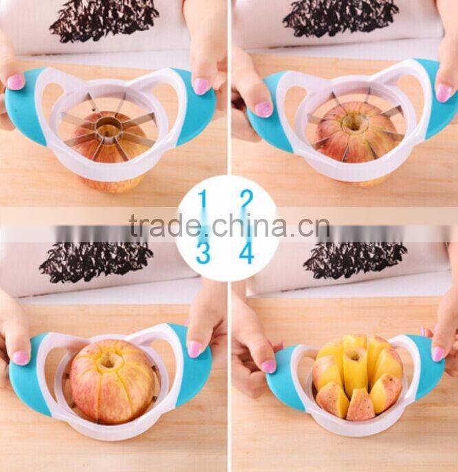 2017 Quality factory supply stainless steel apple peeler corer slicer cutter