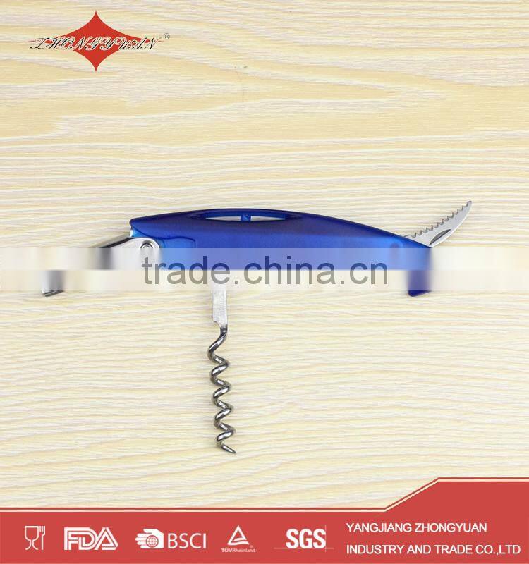 Professional novelty houseware wine bottle corkscrew opener