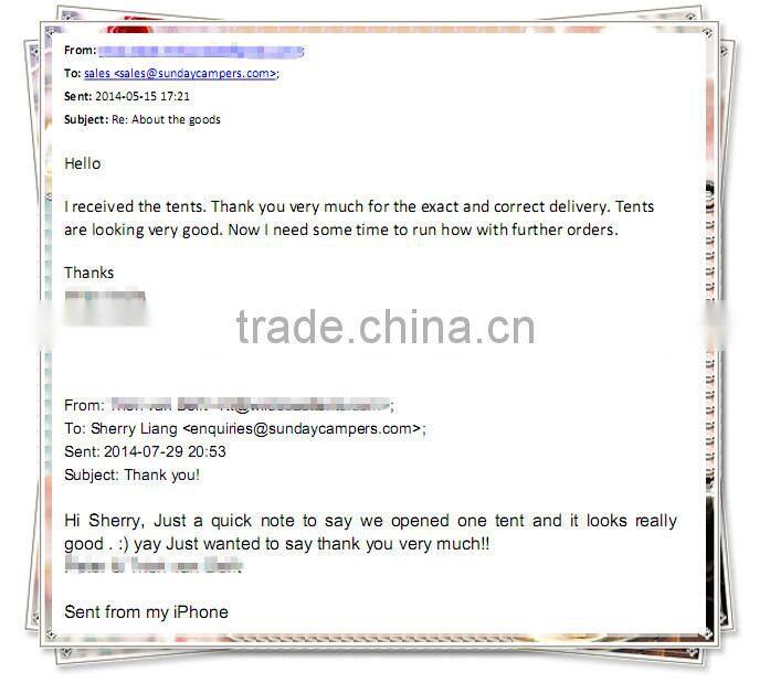 4WD Chinese off road military shovel hard floor camper trailer tent