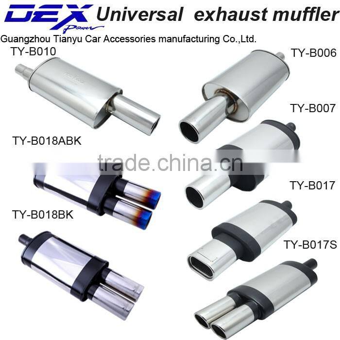 auto universal stainless ss304 exhaust pipe