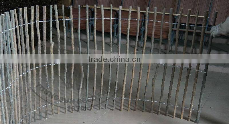 willow natural fence, gardening screening