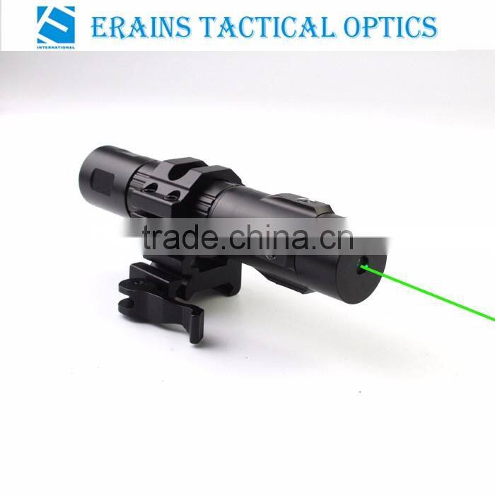 Military Grade Heavy Duty Qd Mount Tactical Minus 35 Degre Steady Working 520nm Green Laser Sight (ES-LS-HY06G-ML)