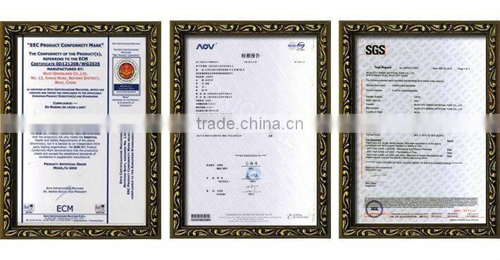 WUXI GREENLAWN High Quality Model G008 artificial turf for pet mat