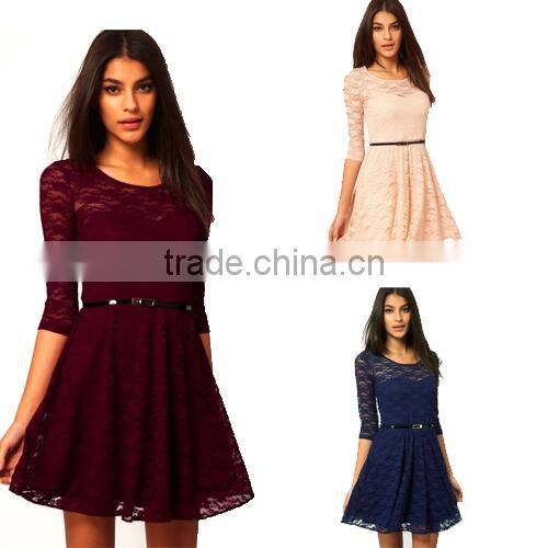 fashionable guangzhou factory price dress quality party wholesale elegant lace evening dresses long