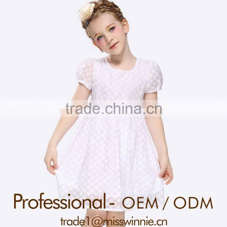 girl's lovely cotton dress summer clothing