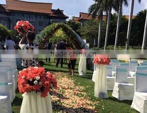 ox horn arched door , wedding/birthday/party /festival flowers &wreaths type prettly engraved door