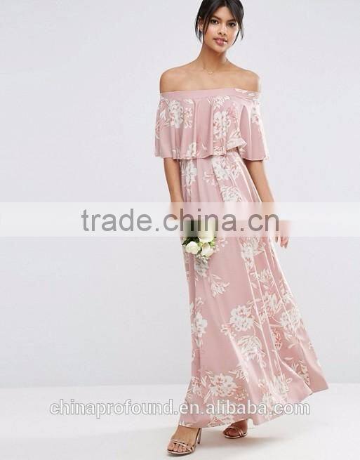 custom full print fancy fashion ladies off shoulder dress maxi alibaba wedding dress 2016 bridal dressed high quality 2016