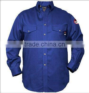 fire resistant button-down safety pink work shirt SLS080