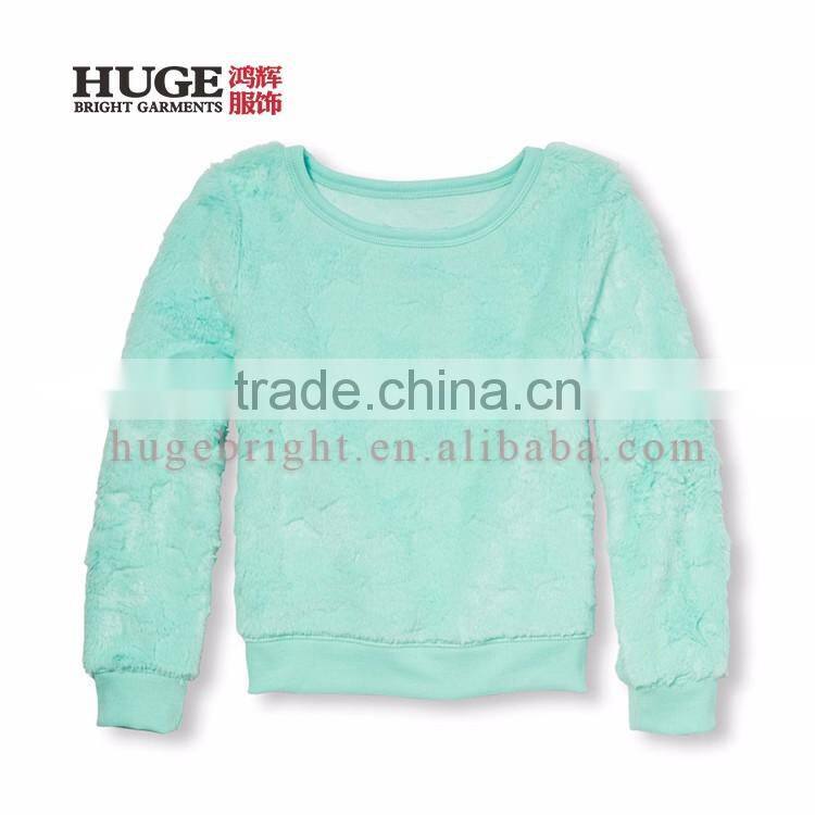 100% Polyester Long Sleeve Fashion Knitwear Sweater