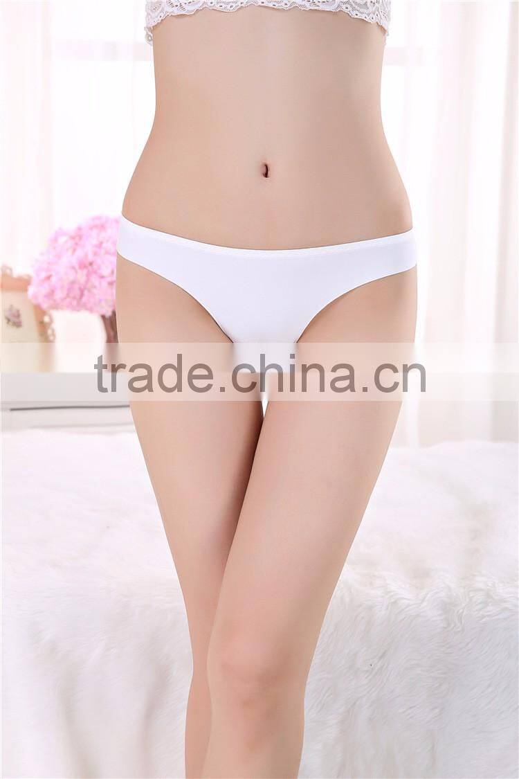 Hot Selling Sex G-String Japan Solid Color Girls Underpants