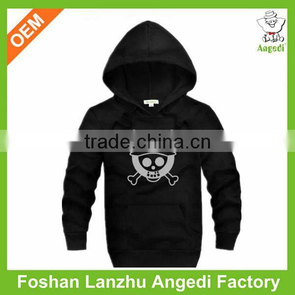 Cute cut and sew hoodie printing animal led