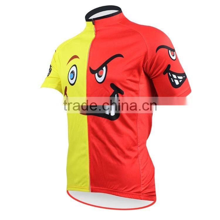 Nice design professional cycling jersey with customized logos/brands