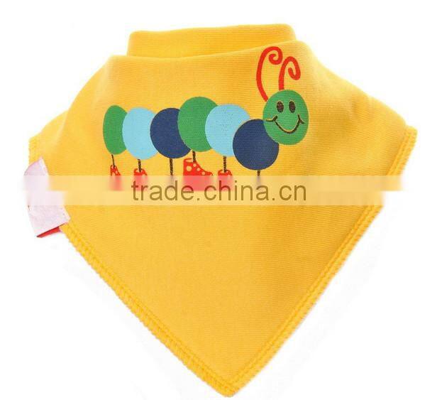 Alibaba china printing cotton custom absorbent dribbler bandana baby bibs wholesale