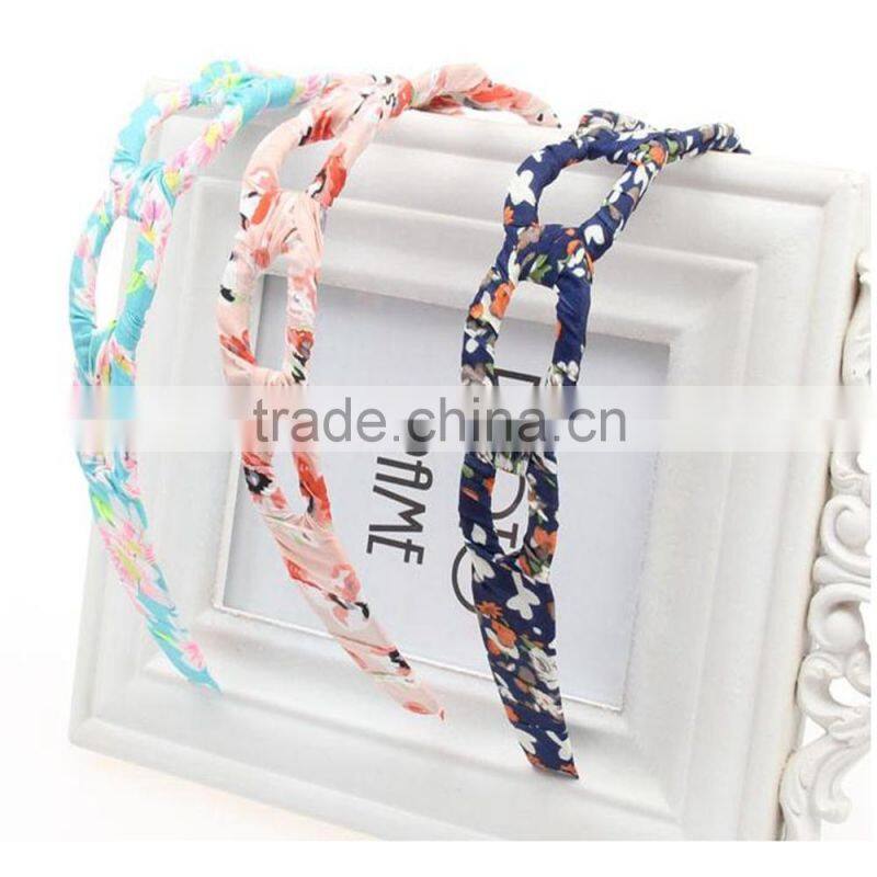Ladies Hair Accessory Fashion Hollow Fabric Headband