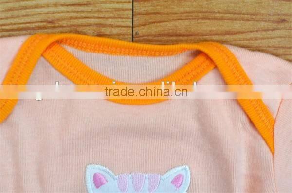 5 Piece 100% Cotton Baby Girls Romper jumpsuit overall sets