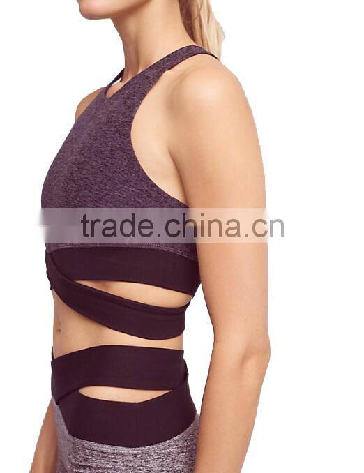 2017 OEM wholesale women sport exercise suit Yoga Gym Wear sport exercise suit