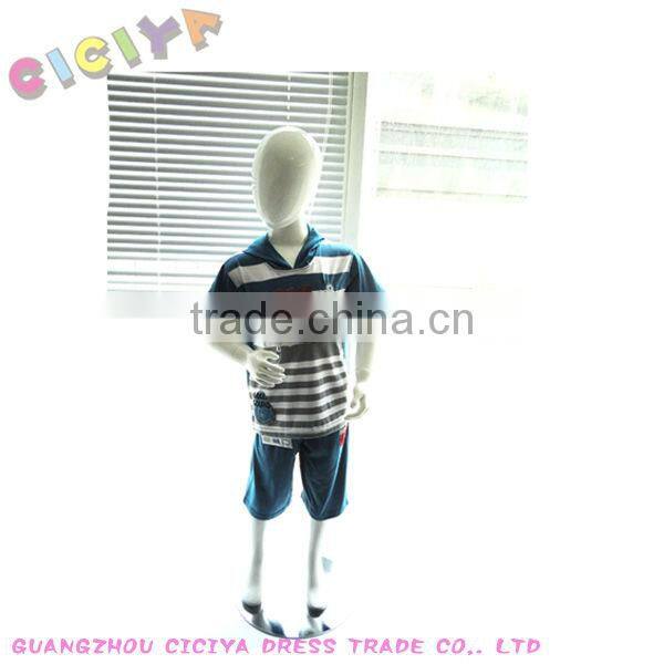 Latest 2015 child boys summer cotton design pyjamas short sleeve children pyjama