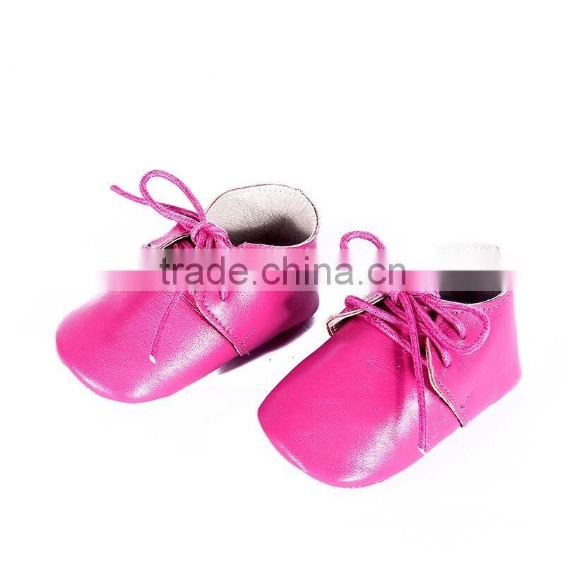 sheep skin baby genuine leather shoes, italian leather baby shoes