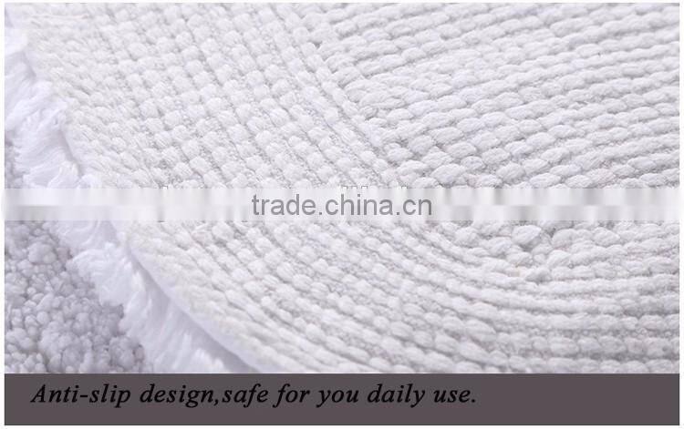 Bath mat non slip floor mat bath rug set 100% cotton