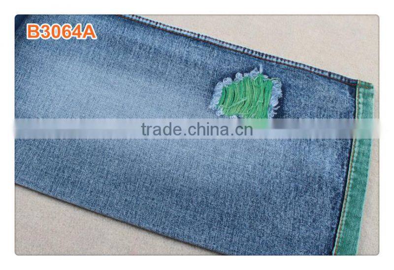 Certificated Unique Color organic denim fabric