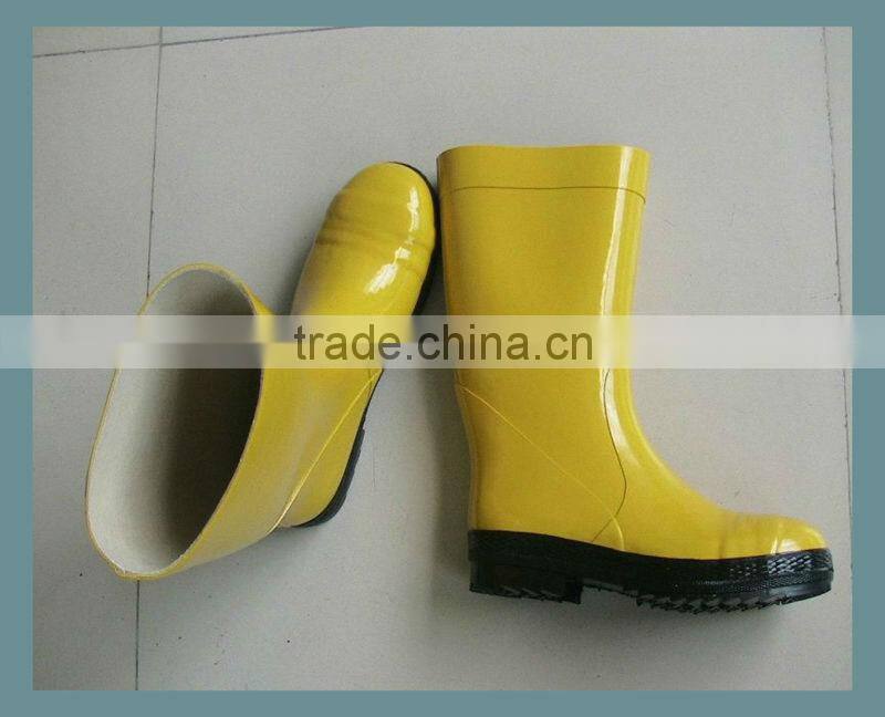 Neoprene girls fancy cheap rain boot