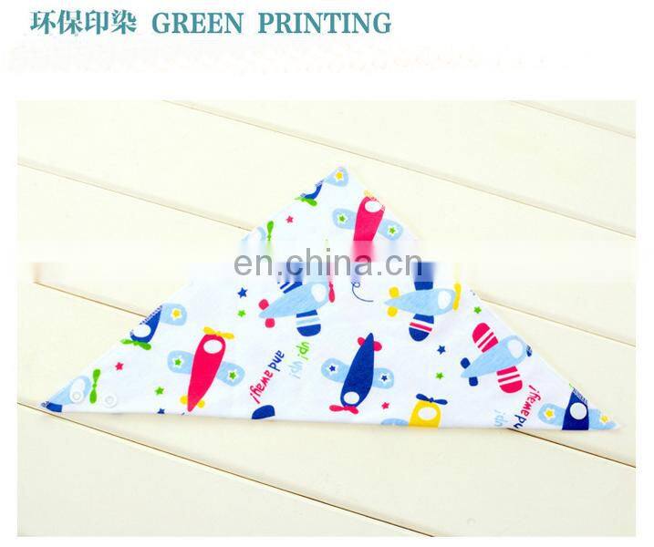 Fashion Wholesale China supplier baby bibs bandana with logo