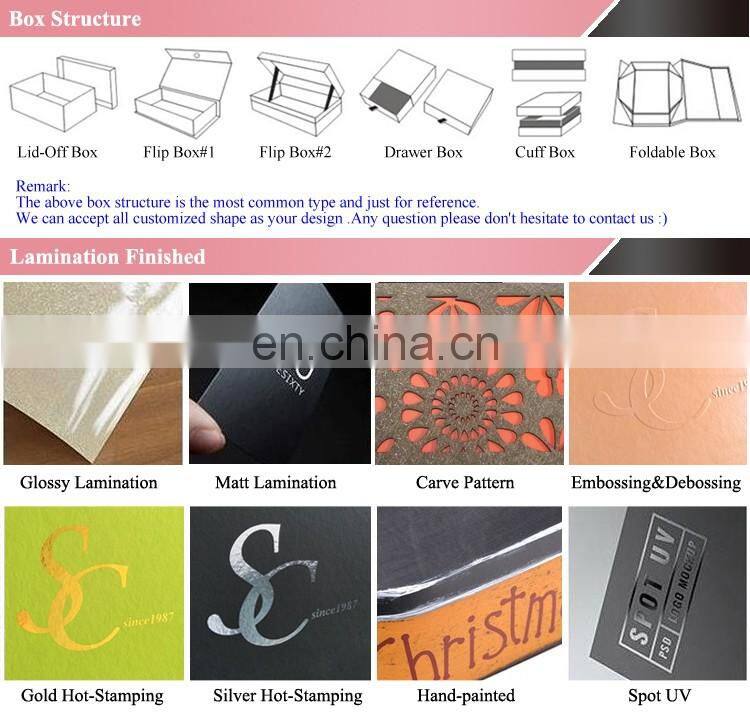 China manufacturer paper cardboard jewelry boxes package