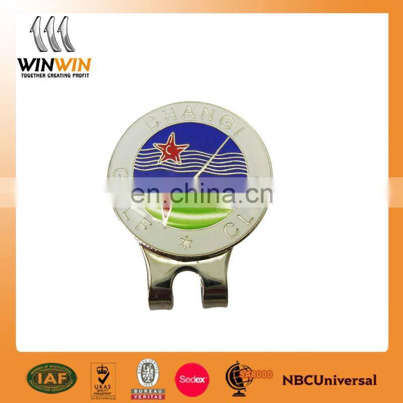 golf hat magnet clip