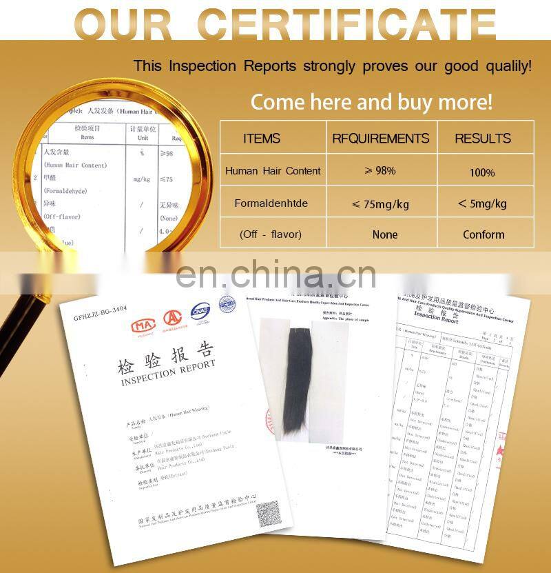 Ideal hair White Women Human Hair Ponytail Kinky Straight Hair Weft