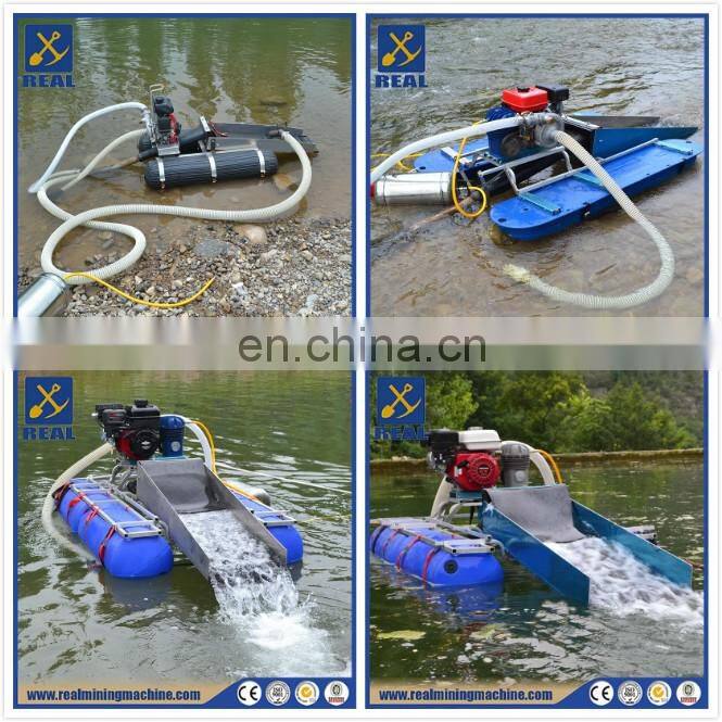 Chinese Cheap Price Gasoline Driven 4 Inch Jet Suction Mini Gold Dredge for Sale