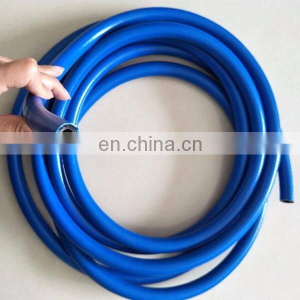 Customized Black Natural rubber and pvc flexible high pressure air compressor hose for gas flushing device