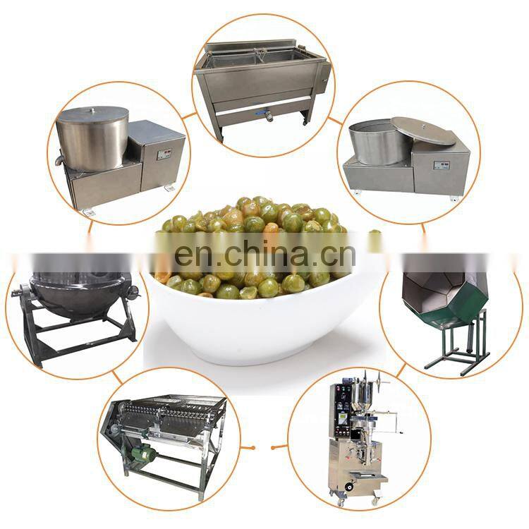 Low price peanut sugar coating machine production line for chestnuts walnuts green peas