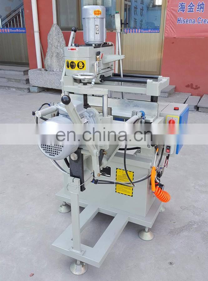 automatic milling lock mounting upvc window making machine upvc door window making machine