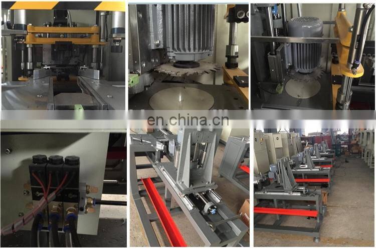 3 Axis PVC window corner cleaning machine with CNC