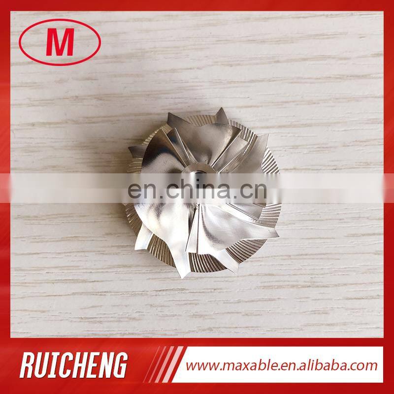 R2S KP35/K04 27.80/37.05mm 5+5 blades turbo milling/aluminum 2618/billet compressor wheel for 1000-970-0029