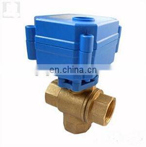 2 way Fan coil valve CWX-50K DN20 G3/4'' BSP Motor operation CR02 220V electric ball valve brass