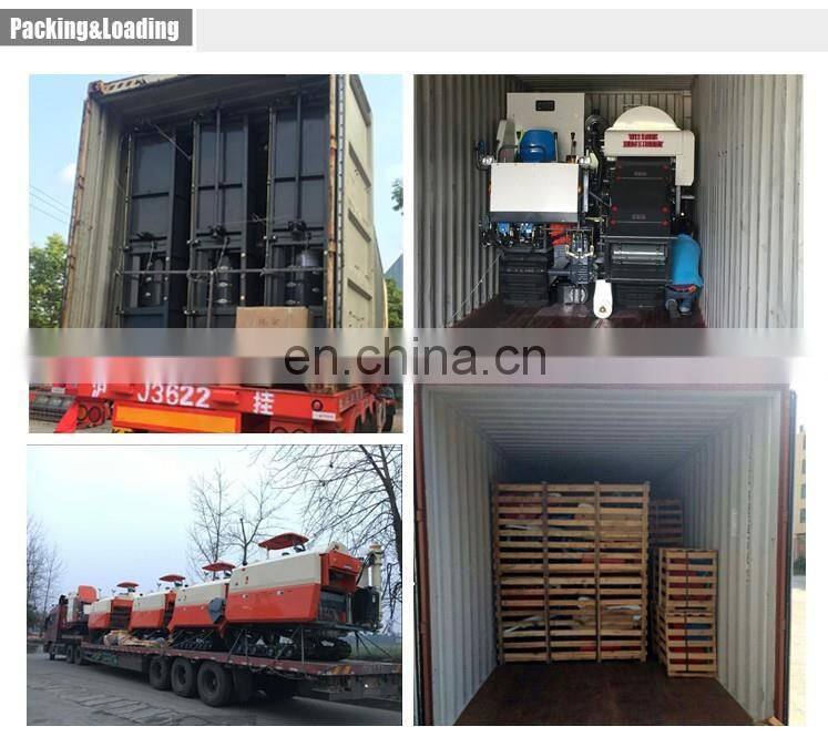 Rubber Track Peanut Combine Harvester Myanmar