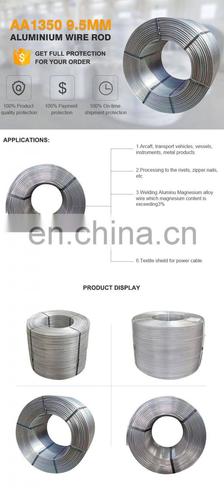 6021Aluminum Electrical Wire rod
