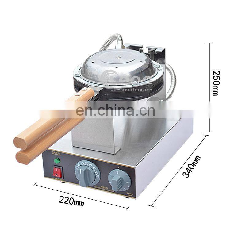 Hong kong Fast Food Commercial Non Stick Eggette Waffle Maker 110V Electric Bubble Waffle Machine