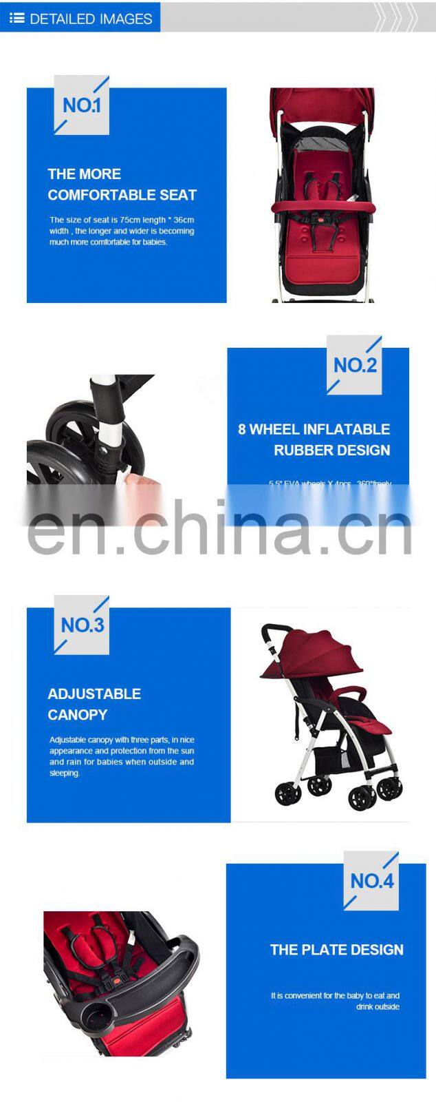 Easy Folding Stroller For Baby / Cheap Baby Stroller/Light Weight Stroller Pram