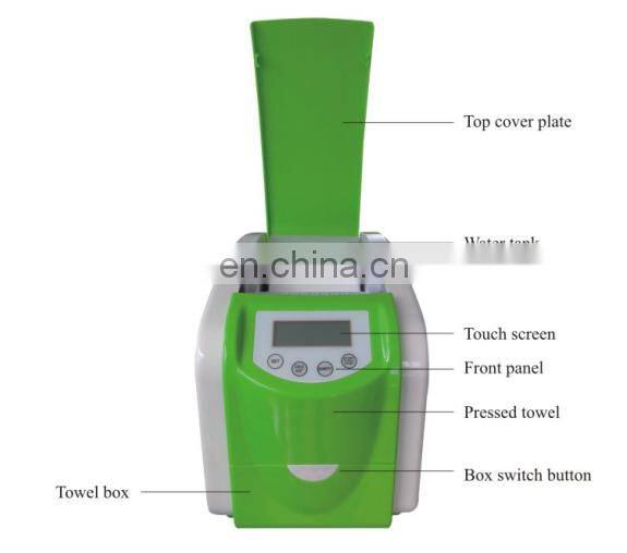 automatic wet towel dispenser for beauty salon and home