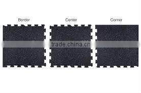 weight room interlocking rubber mat