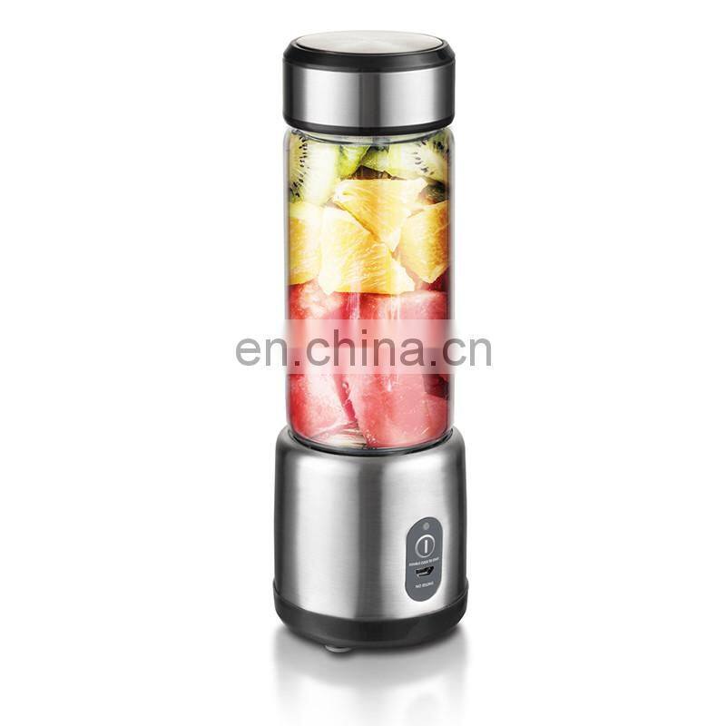 Personal 450ml USB Rechargeable Blender Six Blades Portable Blender