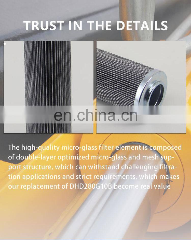 Power plant fine wire mesh engineering machinery filter element D842G25B