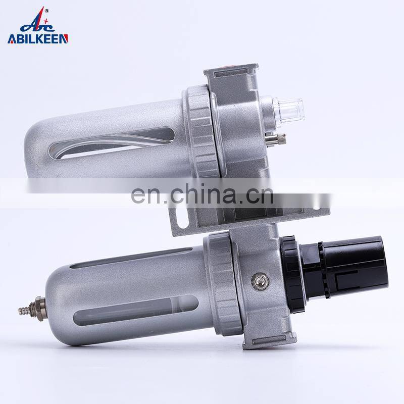 Manual Drain SFC 400 Air Source Treatment Pressure Standard Water Trap Lubricator Combination Filter Regulator Air