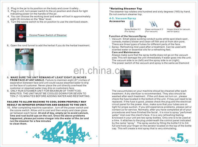 Newest technology stationary skin care machine 19 in 1 facial machine 19 in1 multi-functional beauty equipment for beauty care