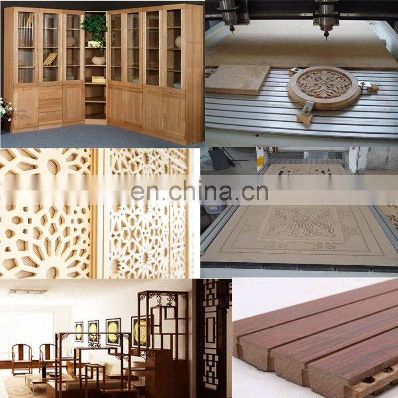 Shandong Wood router with two spindle factory price Cnc Router machine 1525 for furniture woodworking machine for wood mdf