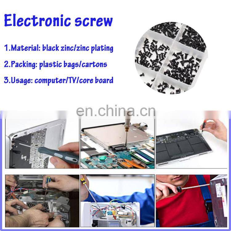 Universal  Electronic Screw with Clear Plastic Divided Box Mini Digital  Mechanical Electric Screw Set