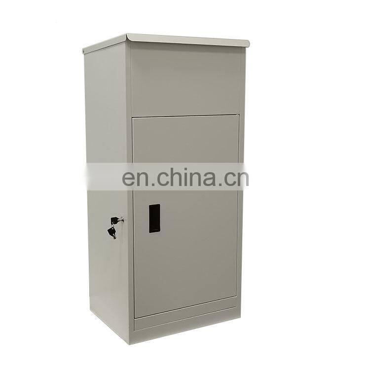 Home Large Package Waterproof Outside Metal Steel Letter Mail Mailbox Post Wall Mount Outdoor Smart Parcel Delivery Drop Box