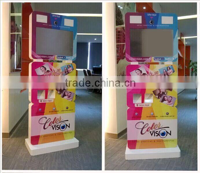 2015 new products fun photo portable photo booth for commercial advertising